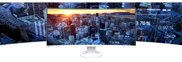 Eizo FlexScan EV3895X - BK Curved Monitor Black - ColorMall
